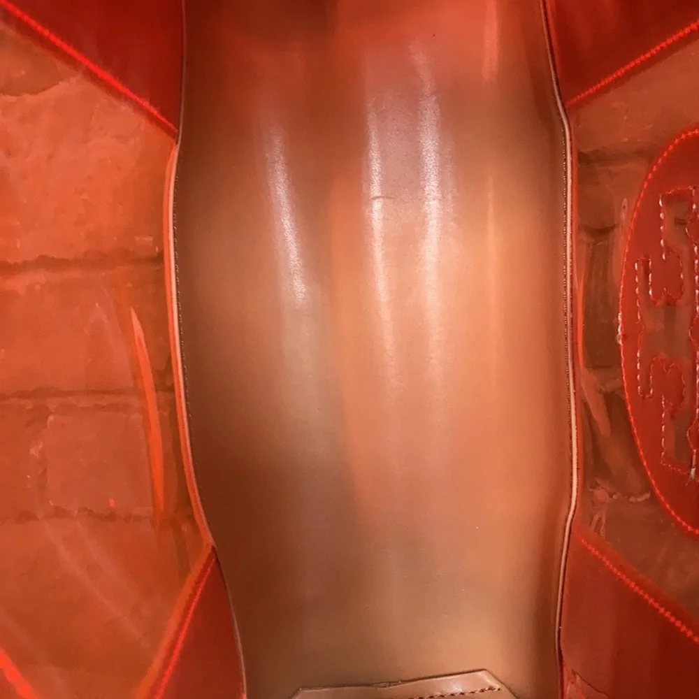 Tory Burch Leather Trim PVC Tote - Picture 12 of 15